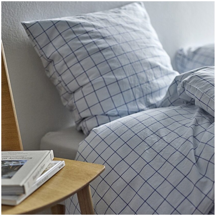 Södahl Vista <br> Sengetøj 2 sæt/Linen Blue