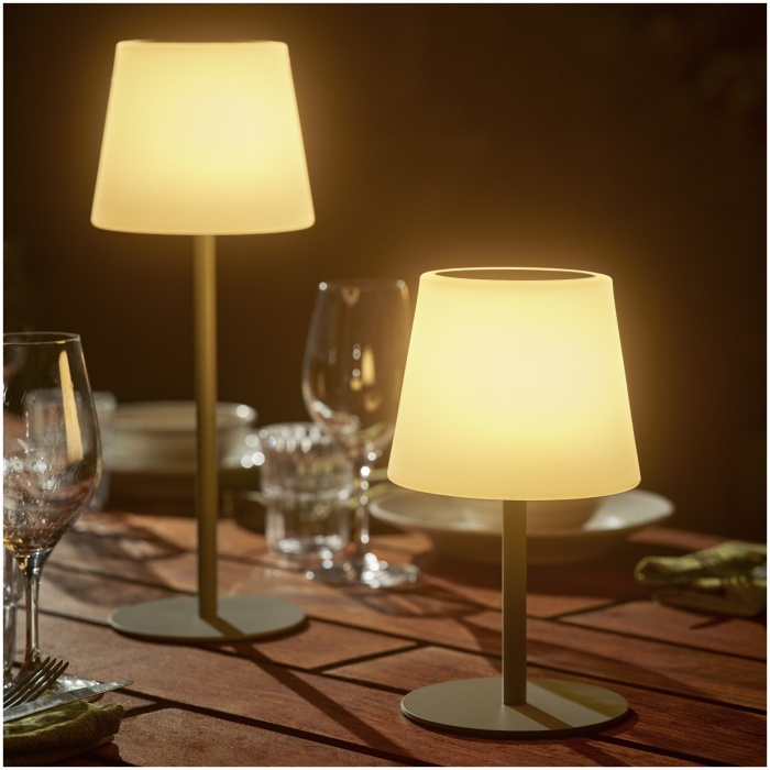 Kreafunk Arc solcelle bordlamper – 2 stk.