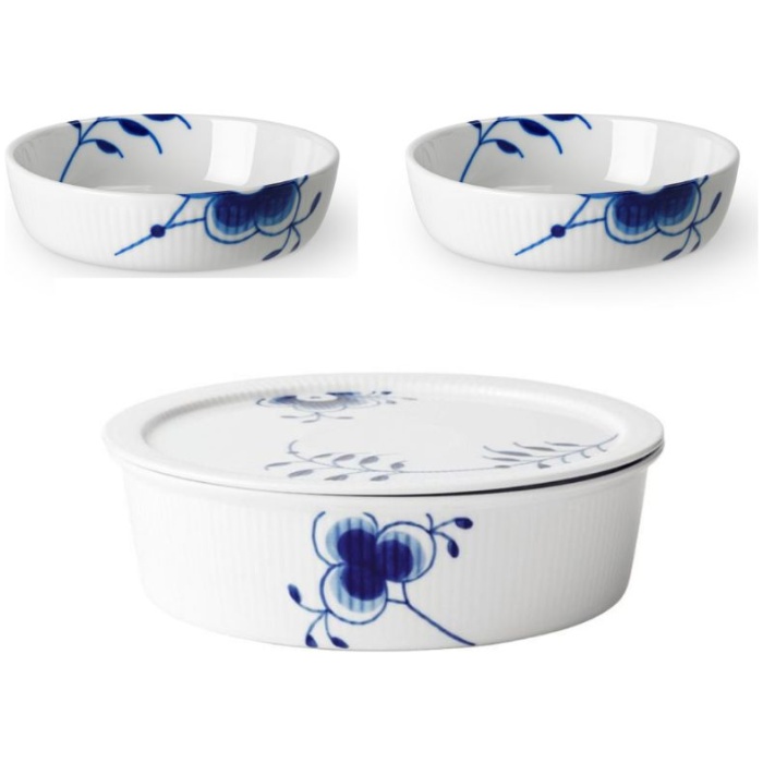 Royal Copenhagen<br>Blå Mega /3 dele