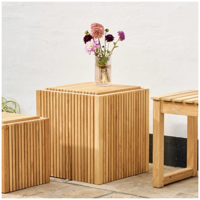 Noble Langelinie <br>Plantekasser – Teak