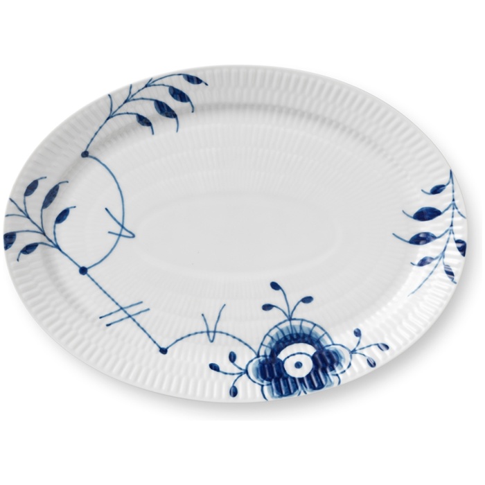 Royal Copenhagen Mega <br>Oval tallerken/fad 28 cm
